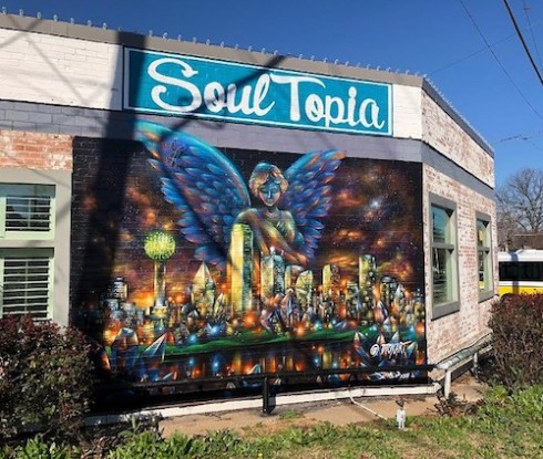 The famous SoulTopia mural